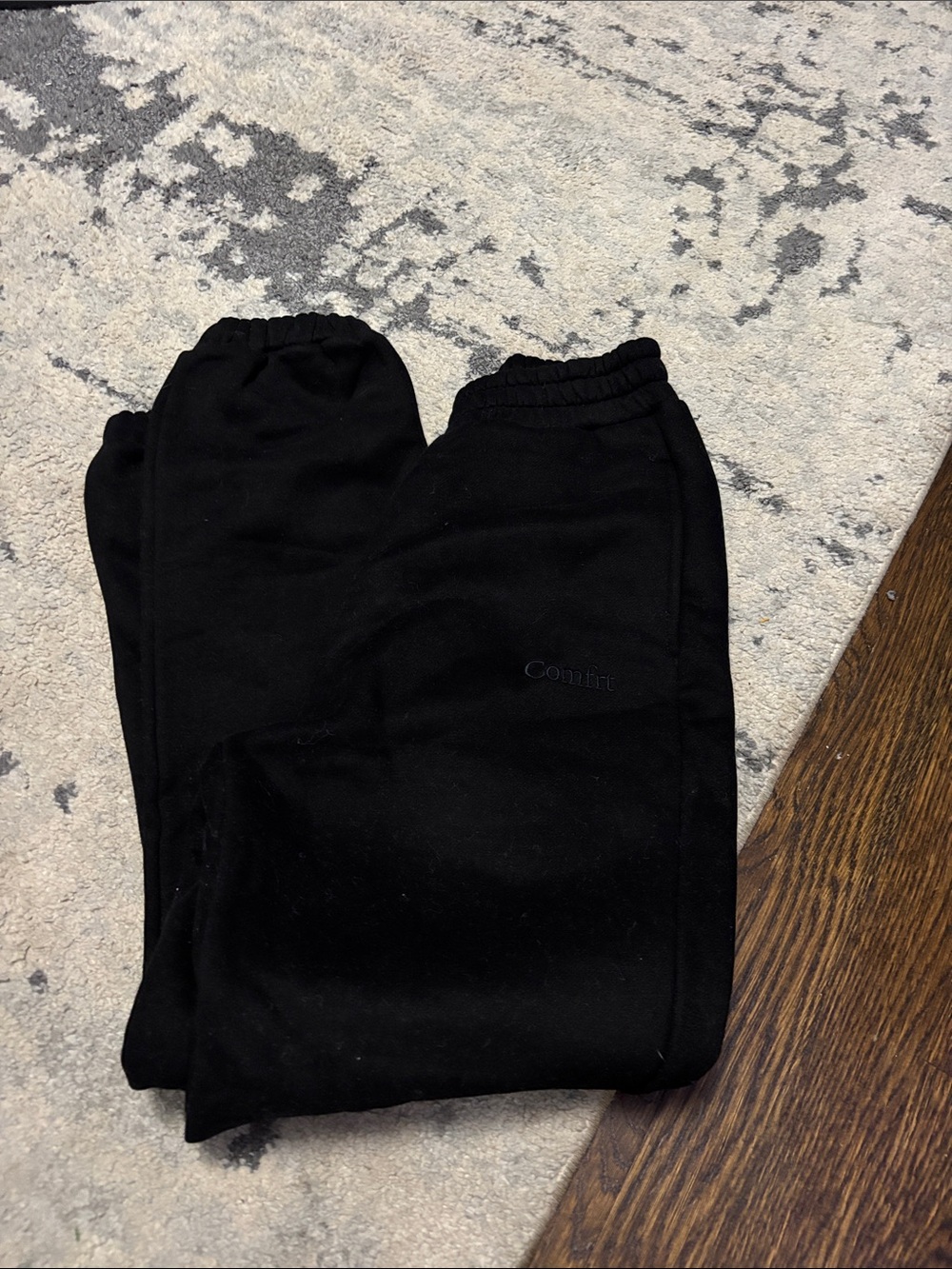 Comfort Black Womens Sweatpants